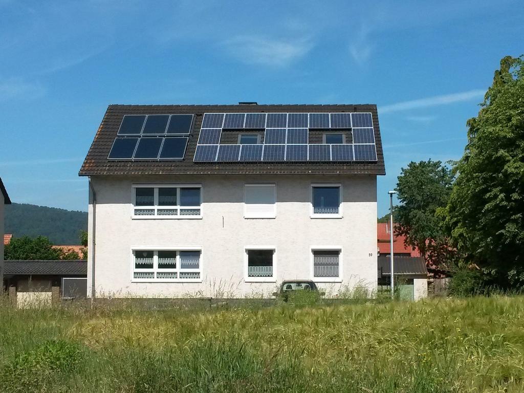 Ferienwohnung Wesertraum Hannoversch Münden Buitenkant foto